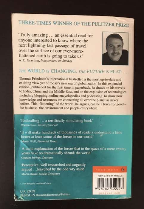 Livro "The world is flat"