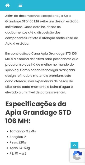 Cana spinning apia topo gama