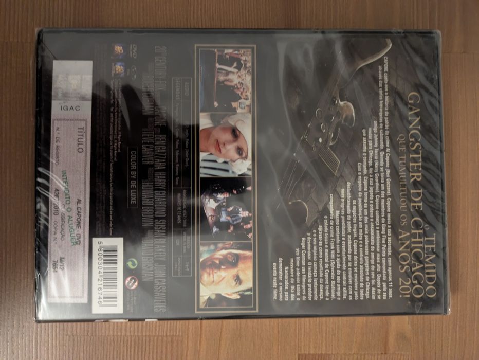 DVD NOVO E SELADO " Al Capone " 1975