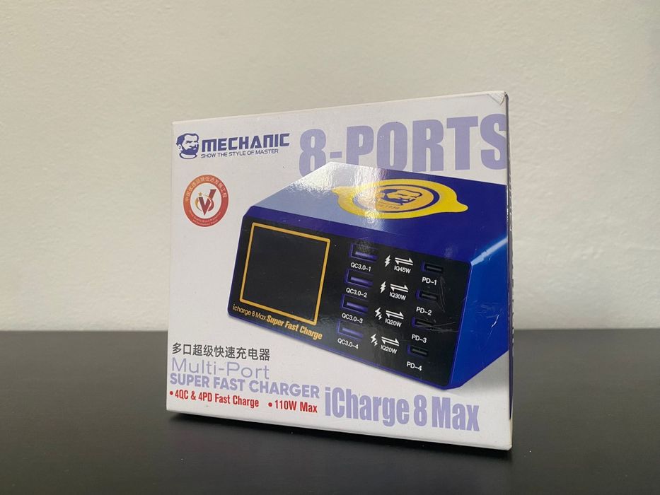 USB Charger Mechanic ICharge 8 MAX