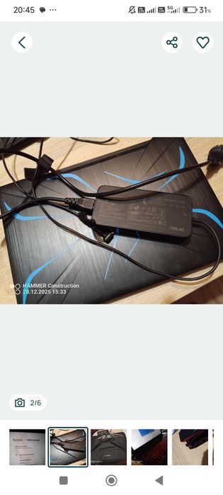 Laptop Asus TUF Gaming