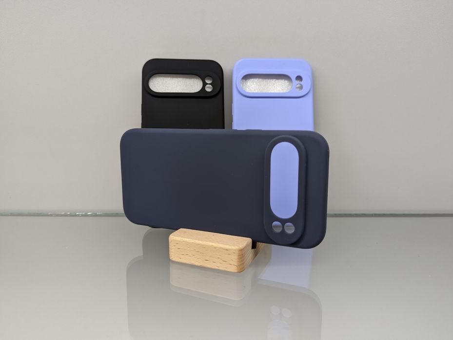 Google Pixel 9 Pro XL Противоударный чехол микрофибра WAVE Чохол софт