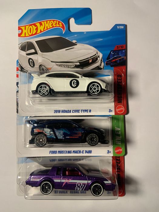 Hot Wheels Porsche 911 Audi Mustang Ferrari F40 Bentley KITT Civic