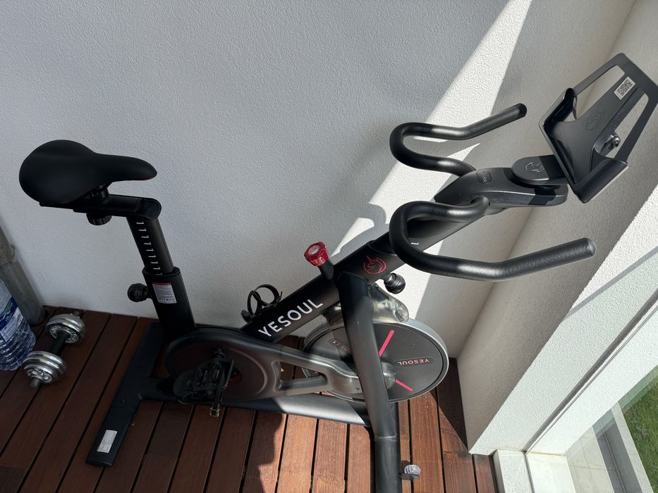 Bicicleta de spinning Yesoul S3 Preto