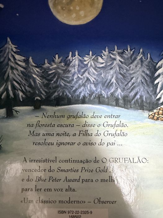 Livro A Filha do Grufalão de Julia Donaldson