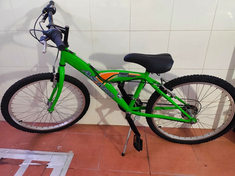 Bicicleta Astro Roda 24 (Verde) – Como Nova /