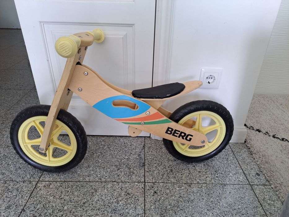 Balance bike Berg + capacete + luvas