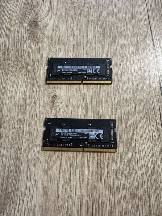 8GB, DDR 4, 2x4GB SO-DIMM 2666