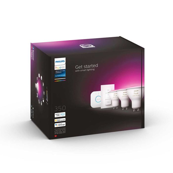 PHILIPS HUE Kit 3 x GU10 White and Color