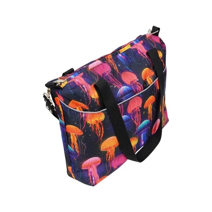 Torebka Torba Plecak damski plecaczek 2w1 Kolorowy w Meduzy