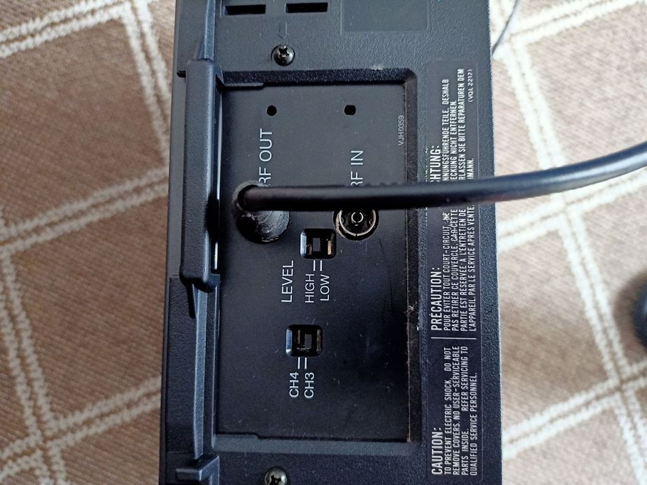 Leitor de cassetes VHS