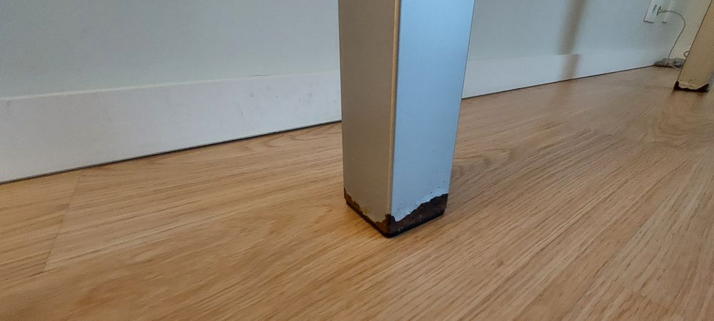 Mesa de vidro para apoio a cozinha