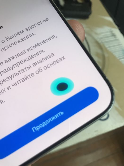 Дисплей iPhone 16 pro max оригинал переклей с дефектом