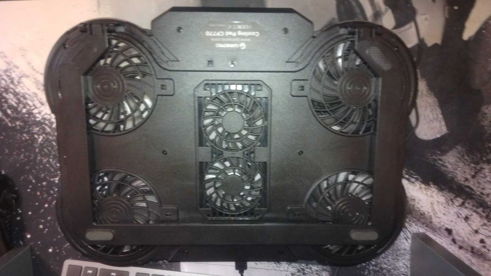 Охолоджуюча підставка для ноутбука GamePro CP770 Black