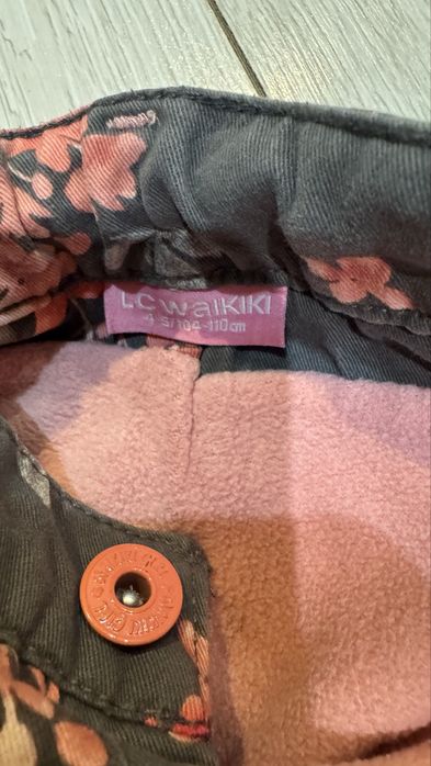 Утеплені  штани для дівчинки 104