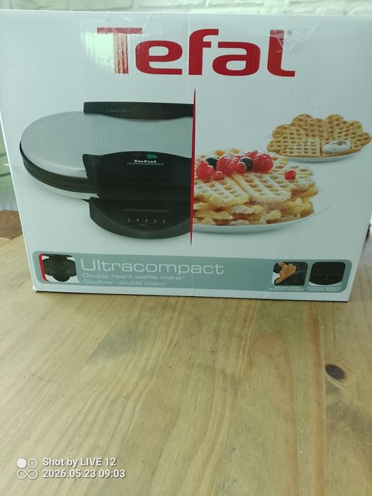 Gofrownica Tefal Ultracompact WM311D o mocy 1200 w