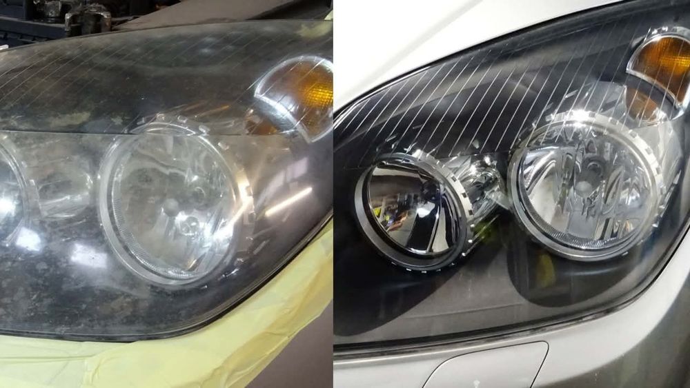 Regeneracja i polerowanie lamp + ceramika na lata) Krosno  i okolice