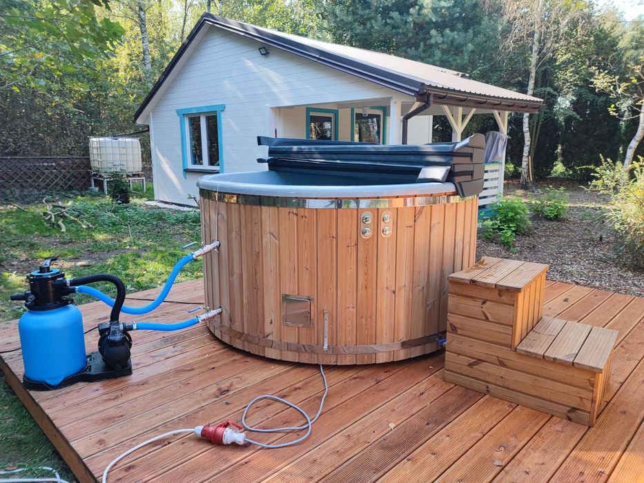 Sauna Jacuzzi Balia Ogrodowa Gorąca Beczka Dostawa Cała Polska