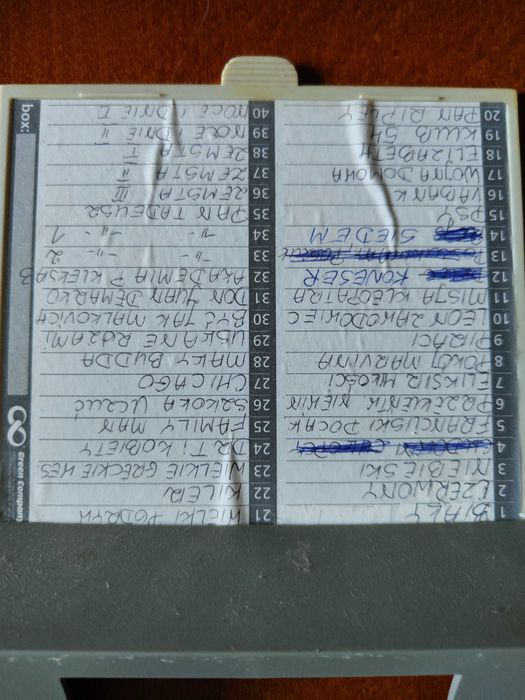 Pojemnik na filmy i filmy CD