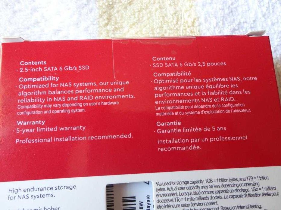 Disco ssd sata WD Red 4TB