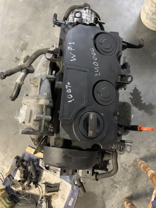 Мотор 1.9 bls 77 kw skoda a5, vw golf 5, passat b6, touran caddy 3