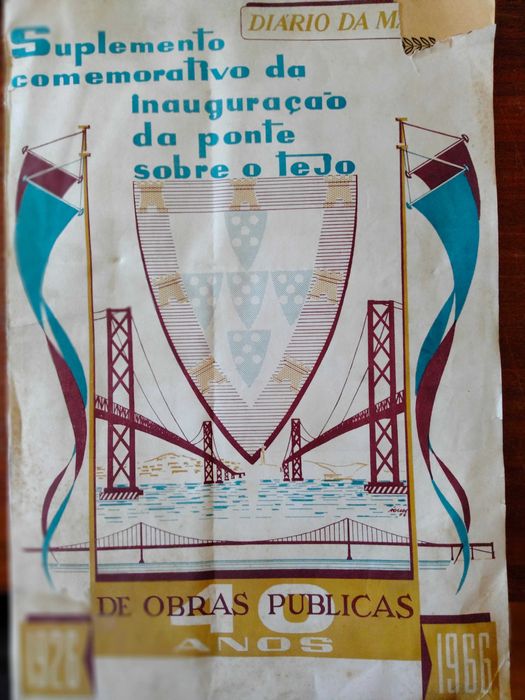 Suplemento comemorativo da Inauguração da Ponte sobre o Tejo - Salazar