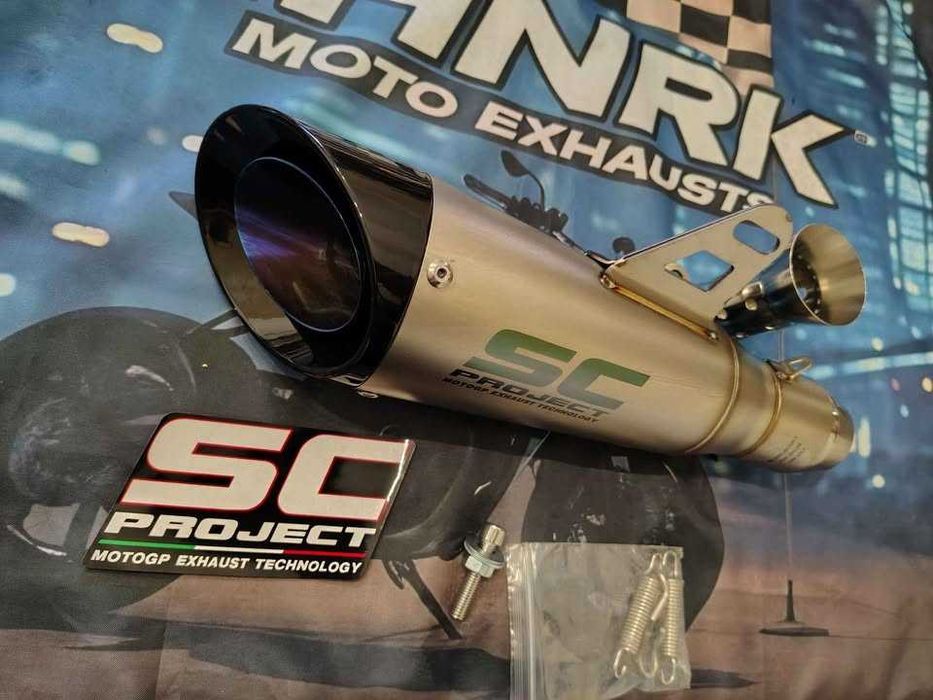 ponteiras de escape SCproject -Replicas moto GP-varios modelos e cores