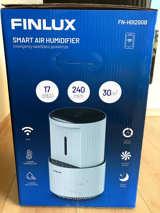 Nowy nawilżacz powietrza Finlux FN‑H0I20GB
