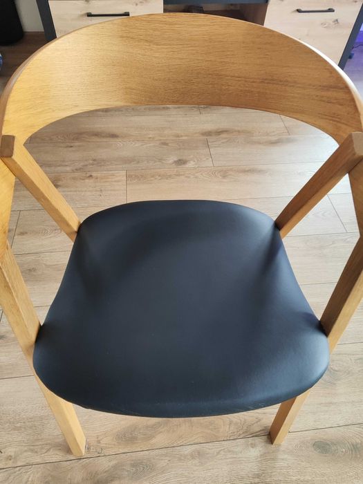 Krzesło dębowe NK-16c - lite drewno