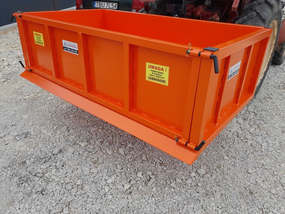 Skrzynia transportowa nowa do ciągnika na tuz Załadunkowa
