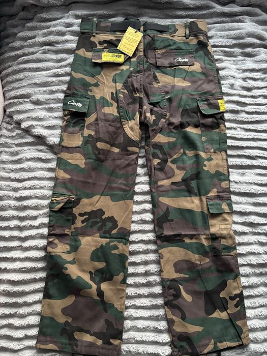 Карго штаны Corteiz (камуфляж)
