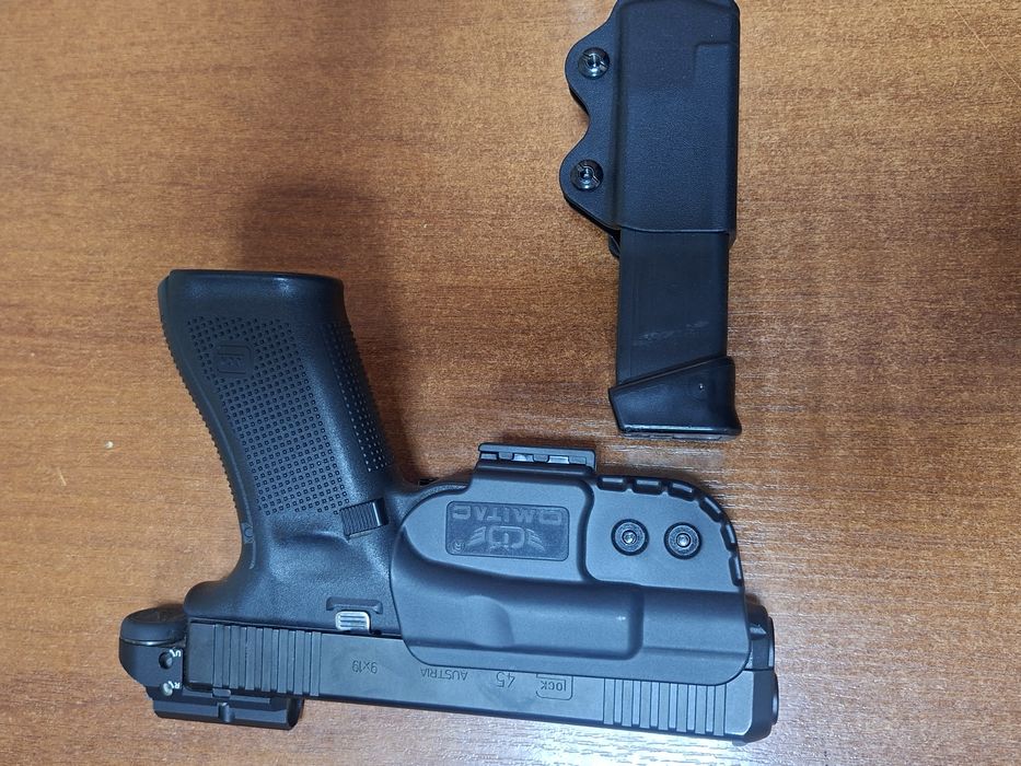 Прихова кобура кабура глок glock 17,19,22,23,26 31 32, 45 кабура кобура для магазину підсумок чехол для магазину.