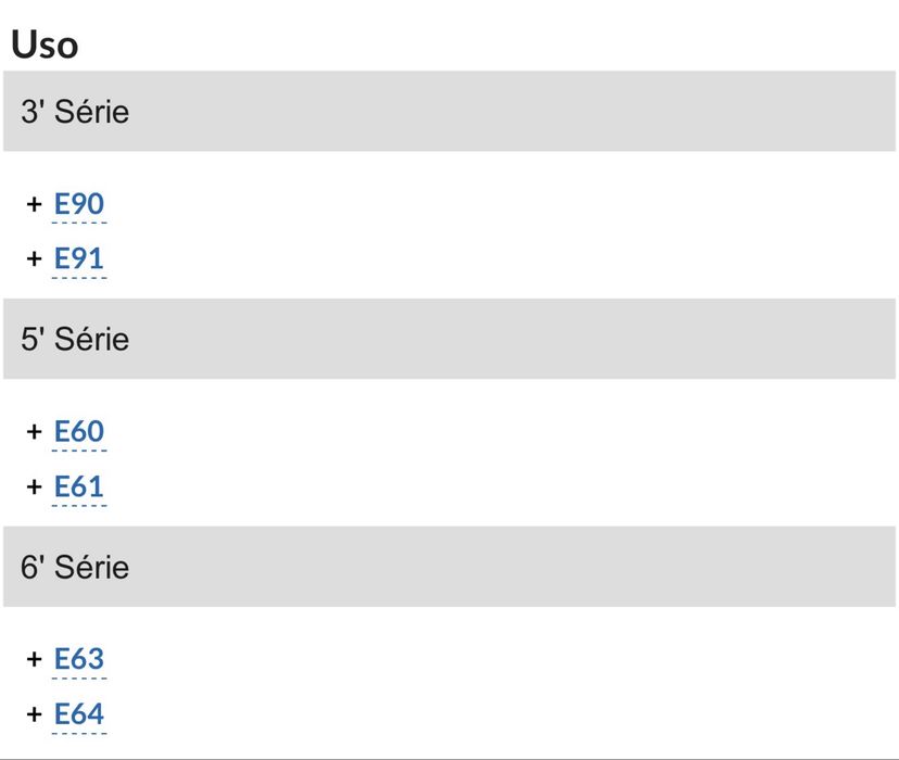 Bloco de válvulas BMW    E60 /E61 / 535 D / 525 D / 530 D/ E63/E64