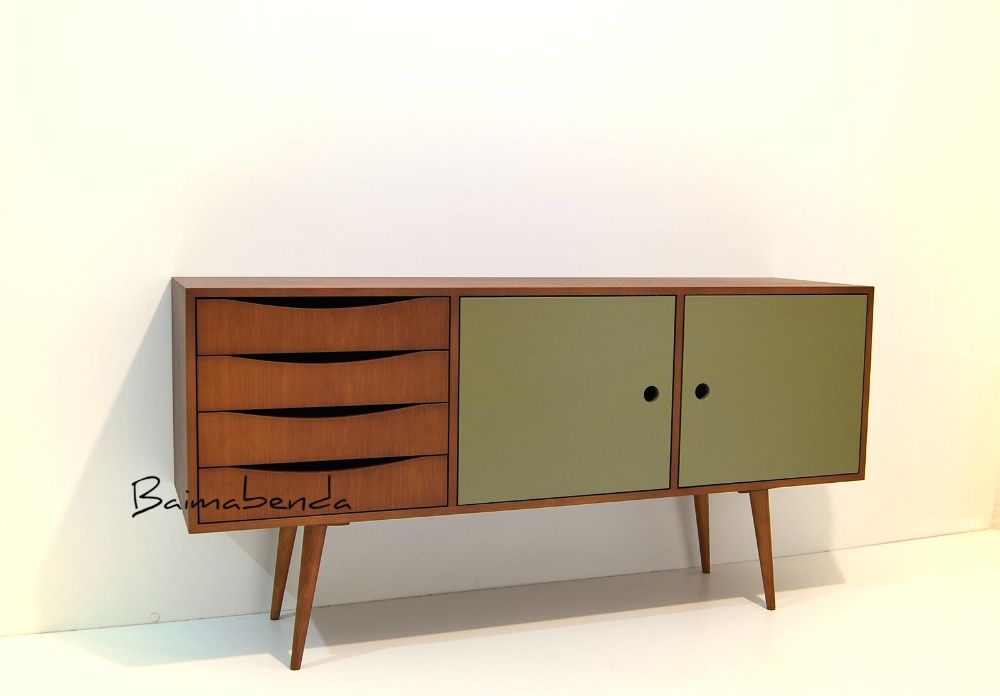 Móvel Aparador / Sideboard / Retro Vintage / Estilo Nórdico c/gavetas