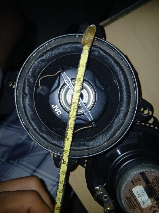 Par de colunas JVC CS-J420X 4" 2 vias coaxiais