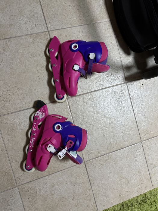 Patins em linha menina Oxelo Play 3 - tamanho 34-36