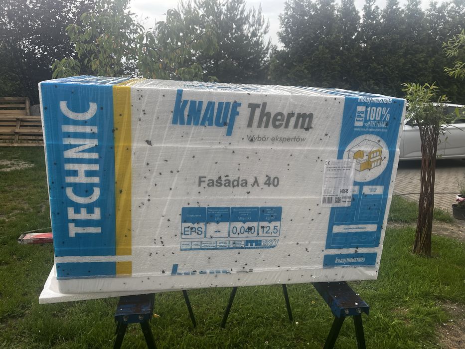Styropian Knauf Technic Fasada EPS 040 Elewacja na ściane 15 cm 2m2