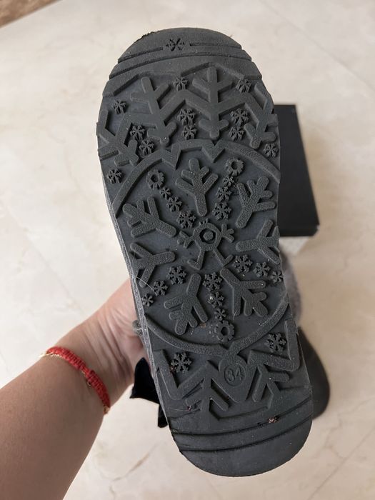 Теплі угги чоботи Monnalisa, оригінал