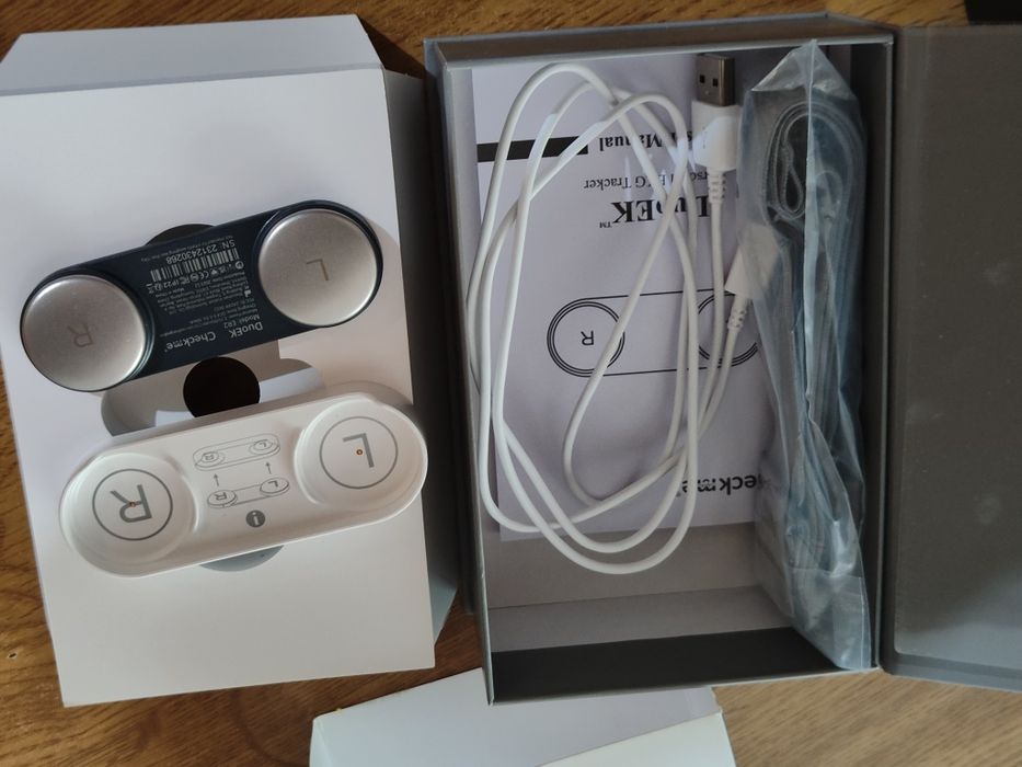 Checkme ER2 DuoEK Przenośny Monitor EKG Bluetooth z paskiem