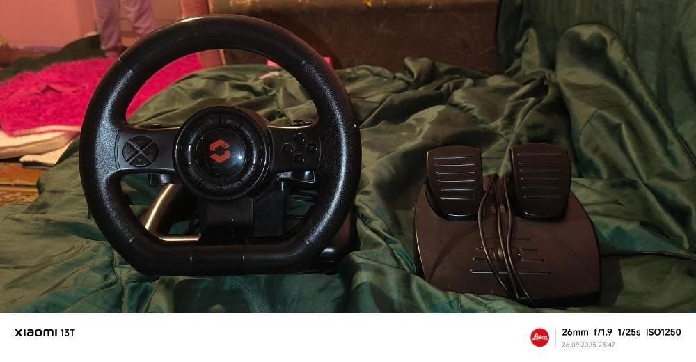 Игравой руль в идиальнам стане