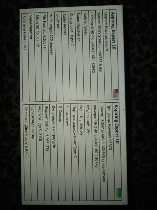 Відеореєстратор Aspiring Expert 10

відеореєстратор Aspiring Expert 10