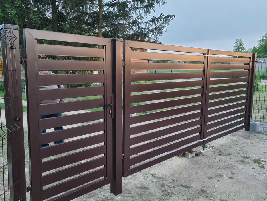 Ogrodzenia PALISADOWE  z Płytą Płukaną !! Producent !!