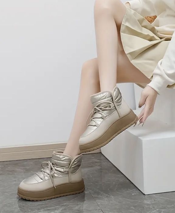 Дутіки жіночі. Зимні ботинки жіночі 38-39