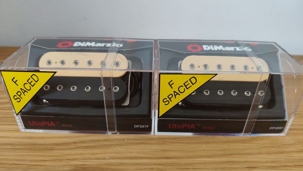 Humbuckers Utopia DiMarzio (bridge e neck) novos