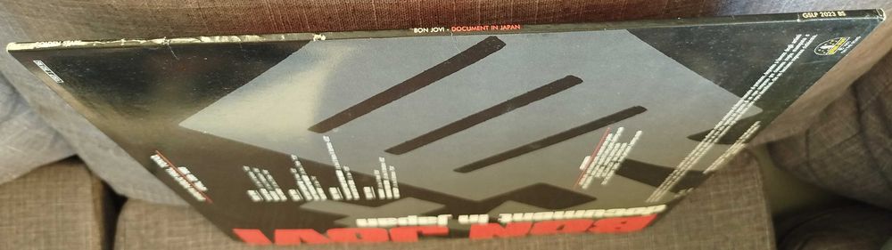 Title: Bon Jovi – Document In Japan (Rare 1985 Vintage Live 2xLP Italian Bootleg - SIAE)