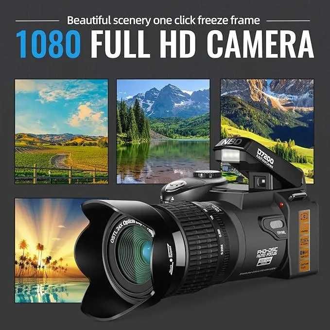 Цифровая камера NBD 33MP автофокусная + 3 объектива