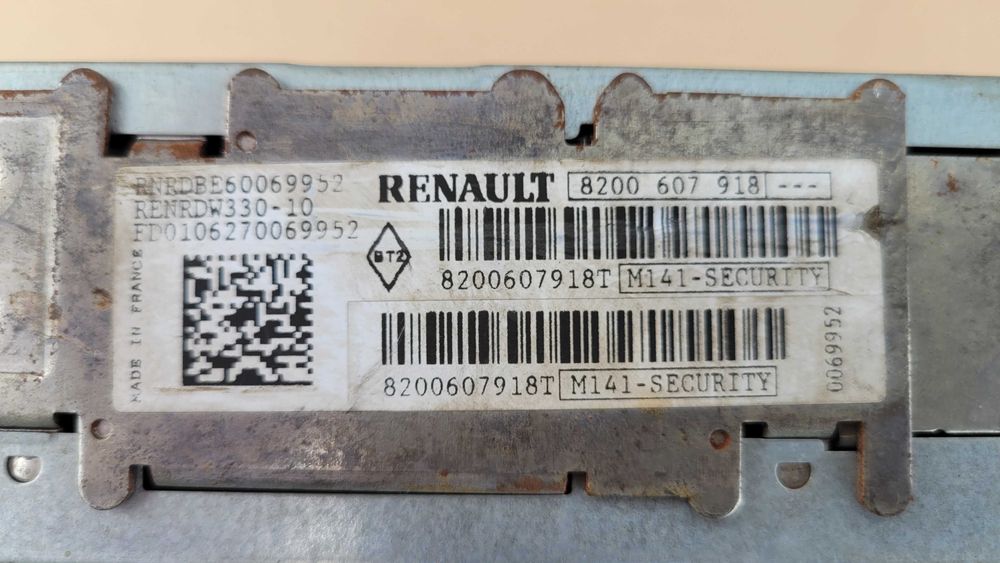 renault megane II 2 scenic II 2 radio CD radioodtwarzacz 8200607918