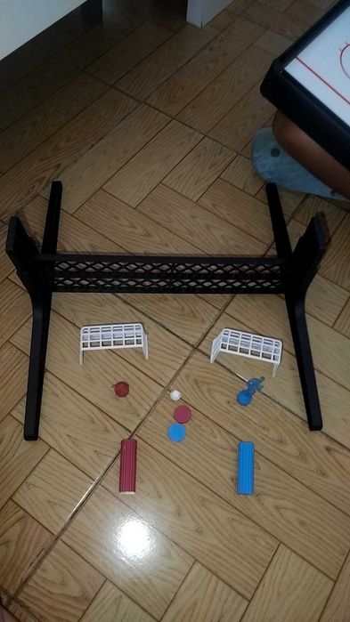 Jogo mesa de futebol e hoquei magnética