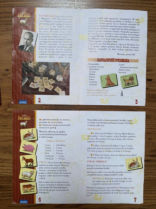 Super Farmer 2002r. - Gra planszowa unikat retro