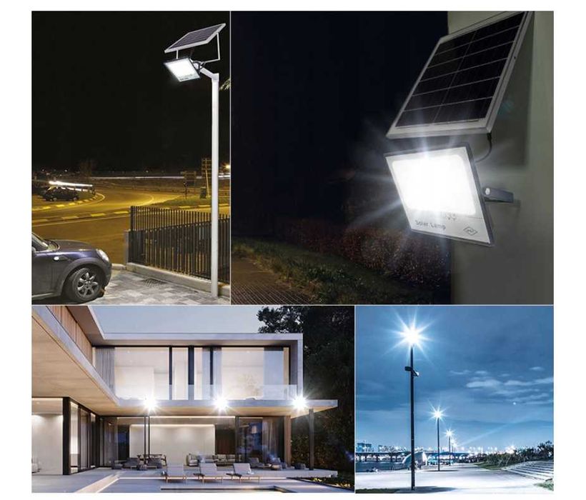 Halogen Naświetlacz solarny 300W
